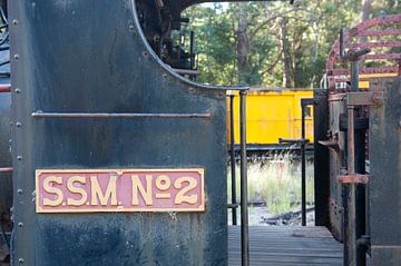 SSM (State Saw Mills) locomotive No 2. “G” class type 4-6-0 van Richard Wareham
