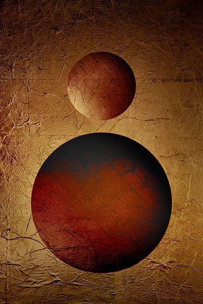 Round shapes. Minimalism. 3 by Alie Ekkelenkamp