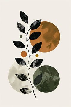 Minimalistische plantenkunst van Poster Art Shop