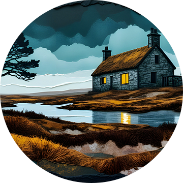 Boerderij op de heide