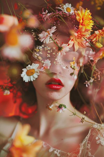Flower magic and mysterious beauty by Poster Art Shop