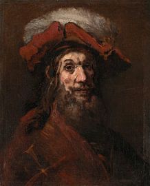 Esquisse pour Le Chevalier au Faucon, dit "Le Croisé", Rembrandt van Rijn