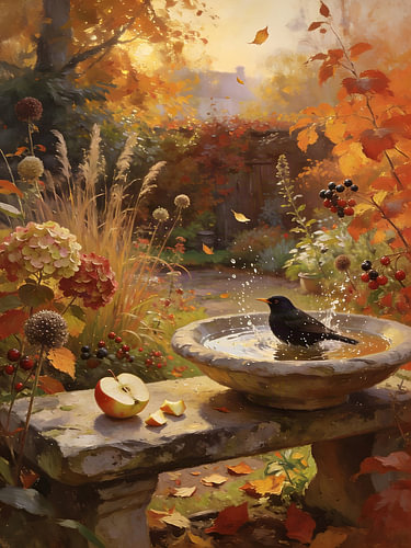 Merel | Im Herbstgarten planschen von Trinkets NL ✪ Design Studio