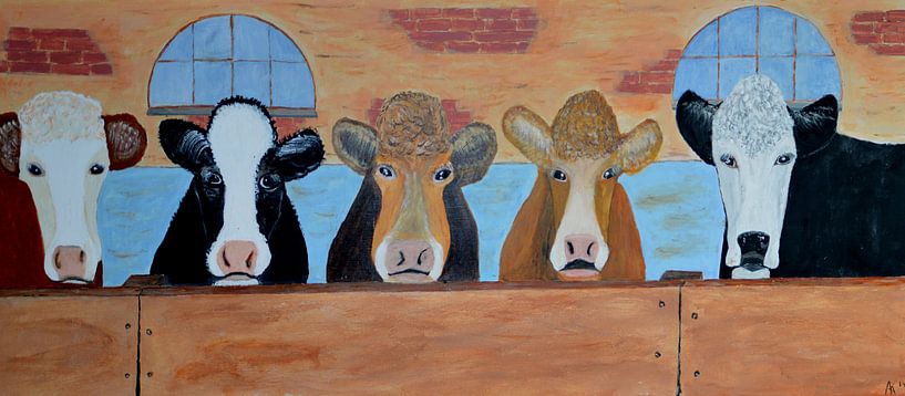 stable girls by Aat Kuijpers