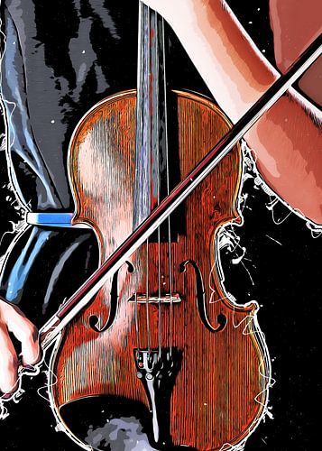 Viool muziek kunst #viool