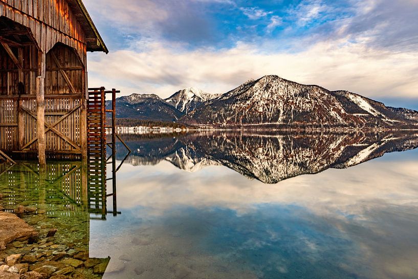 Walchensee in winter by Einhorn Fotografie