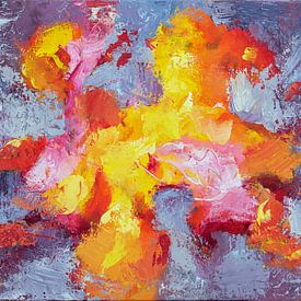 Abstract Schilderij 105 van Maria Meester