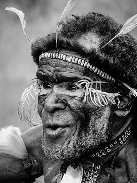 Chief of the Dani Tribe by Global Heartbeats