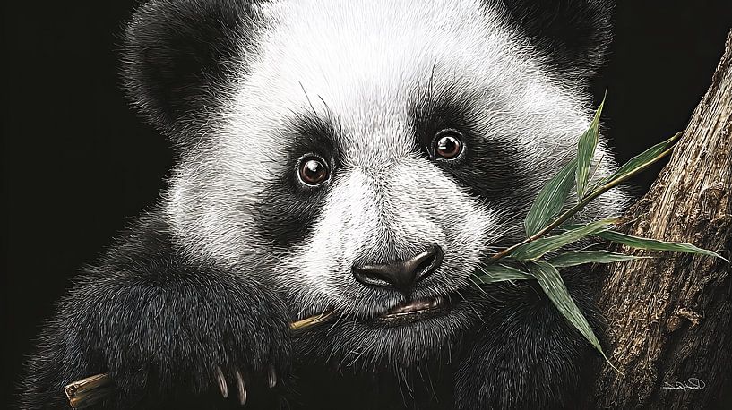 Pandabeer / Pandabeertje van Gelissen Artworks