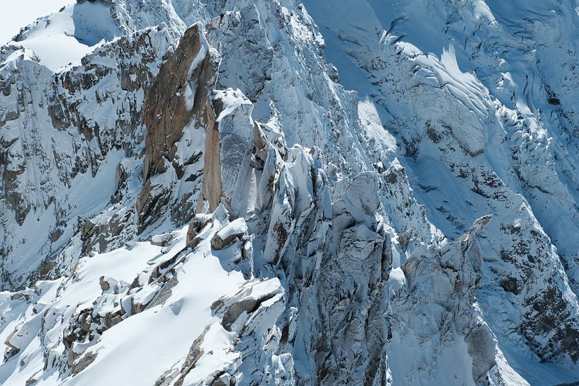 Close-up van de Mont Blanc van Hozho Naasha