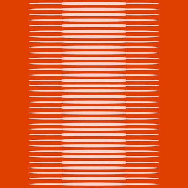 Japanese Art in Red by Mad Dog Art