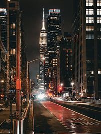 New York bei Nacht von Carmen Nijman