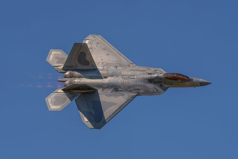 U.S. Air Force Lockheed Martin F-22 Raptor. by Jaap van den Berg
