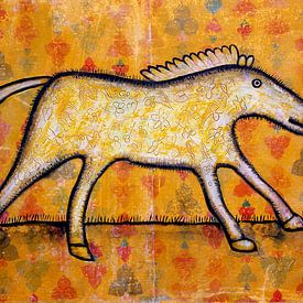 WALLPAPER HORSE by Ans de Bie