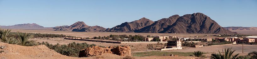 Panoramic proximity Figuig Morocco by Adriaan Hulzinga