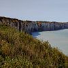 La majestueuse Côte d'Albâtre : les falaises blanches de Normandie sur Gottfried Carls
