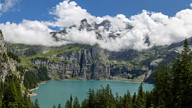 Oeschinensee, Switzerland by Marcel Boersma