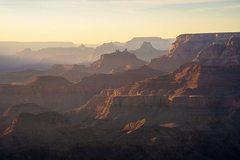 Sunset at the Grand Canyon by Martin Podt