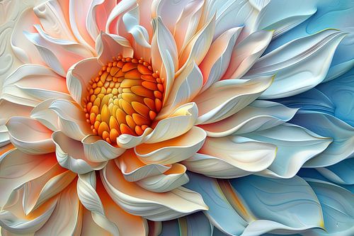 schilderachtige kleurrijke bloemen