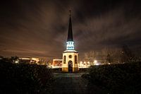 Gertrudis Kapel Bergen op zoom in de avond