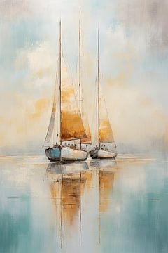 Sailboats by Imagine