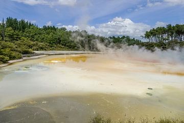 Champagne Pool at Waiotapu by Achim Prill