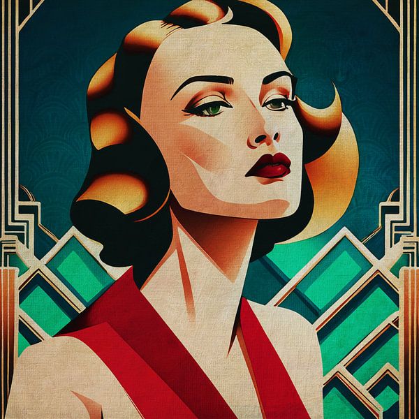 La femme qui vous regarde de haut par Jan Keteleer