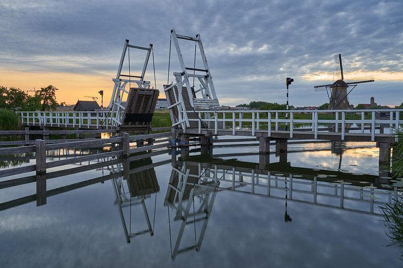 Kinderdijk Zugbrücke Unesco-Weltkulturerbe von EdsCaptures fotografie