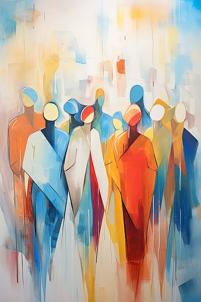 People abstract by Bert Nijholt