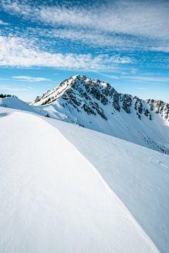 Winteruitzicht op de Bschießer van Leo Schindzielorz