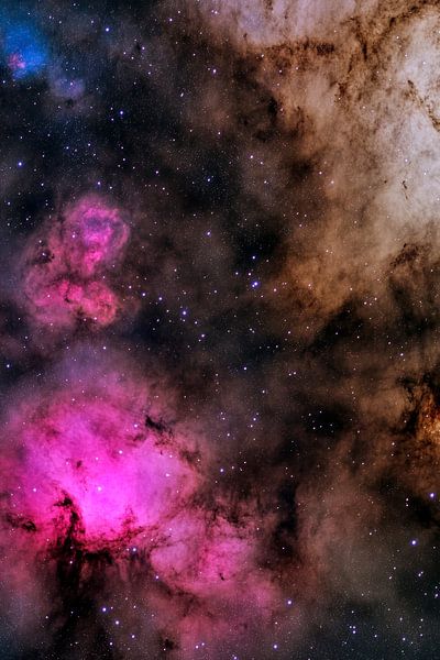 Faszinierende Nebel im Weltraum von Poster Art Shop