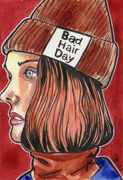 La journée des mauvais cheveux.. ; par Davey Coppenhagen