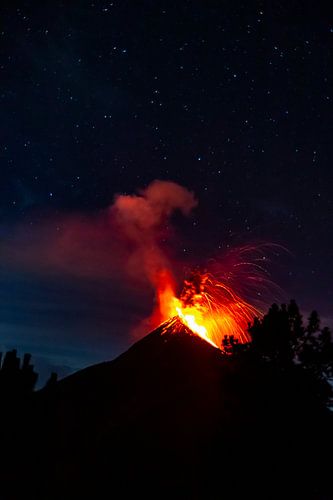 Ausbruch des Vulkans Fuego in Guatemala