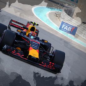Max - Red Bull Racing - F1 Abu Dhabi 2017 sur Charrel Jalving