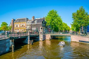die Prinsengracht und die Leidsegracht