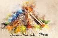 Chichén Itzá - Mexiko von Sharon Harthoorn Miniaturansicht
