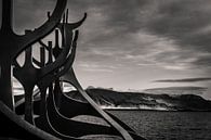 View from the Sun Voyager | Sólfar Reykjavik | Iceland Photoprint | Europe van Rebecca van der Schaft thumbnail
