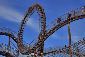 Promenade sur les montagnes russes
