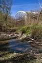 The Van Brienenoord bridge seen from the island of Brienenoord by Peter de Kievith Fotografie thumbnail