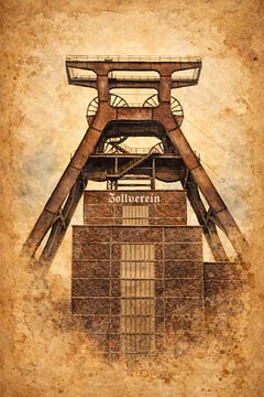 Mine Zollverein sur Gabi Siebenhühner