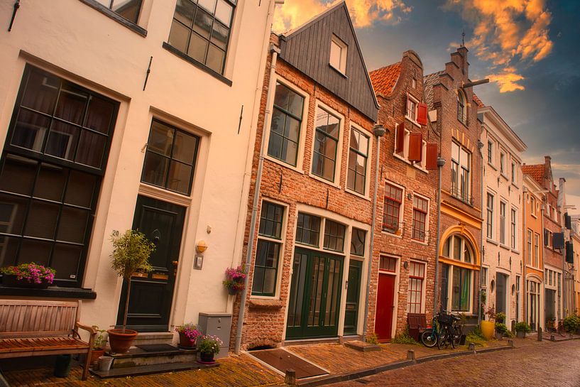 Historic street by peterheinspictures