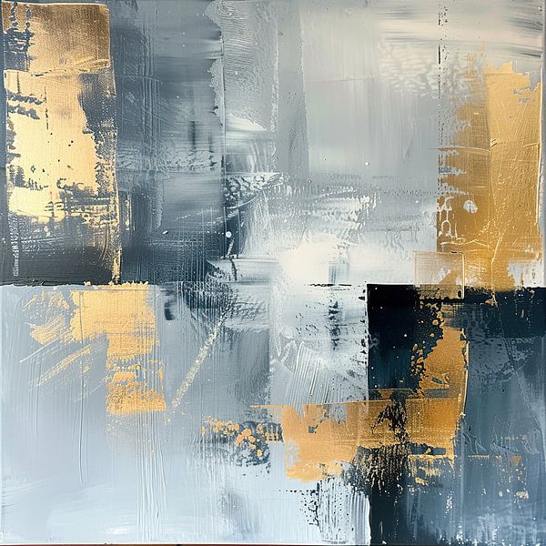 Abstract Metallic | Brushed Metallic Hues by Modern Collection