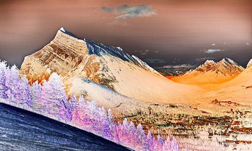 Rundle van Banff View point