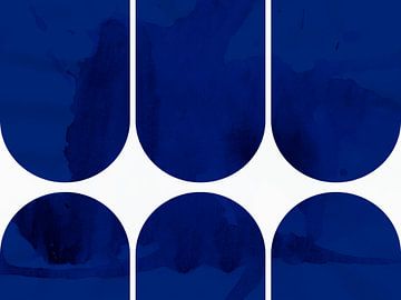 Modern Abstrakt Textur Bogen Geometrisch Organisch
