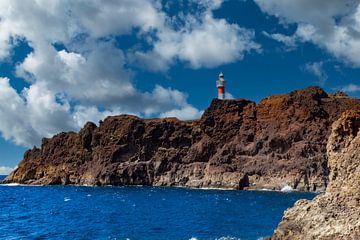 Punta de Teno, vuurtoren op Tenerife Spanje van Gert Hilbink