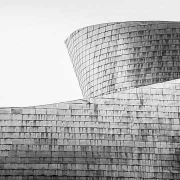 Guggenheim Museum, Bilbao in Zwart-Wit van Henk Meijer Photography