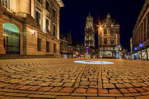 Utrecht, Stadhuisbrug, Nederland van Peter Bolman