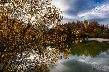 Nazomer aan de Riessersee van Christina Bauer Photos