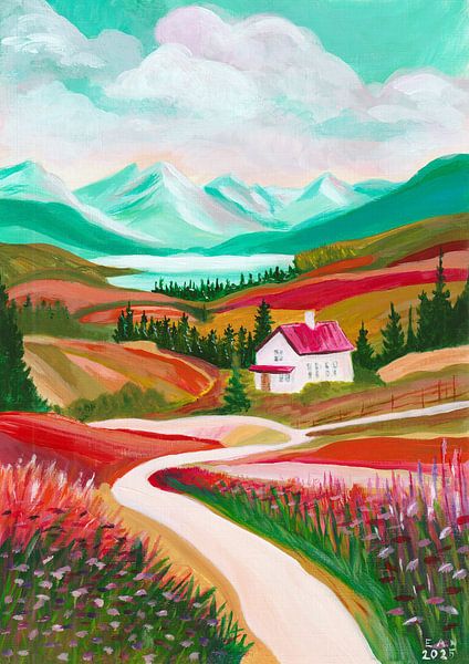 Dream house painting by Studio Lof