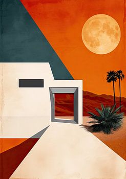 Poster Bauhaus impression d'art